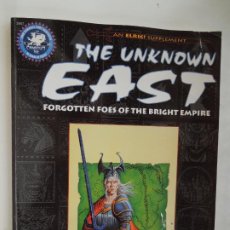 Cómics: THE UNKNOWN EAST . FORGOTTEN FOES OF THE BRIGHT EMPIRE - AN ENRIC SUPPLEMENT -1995
