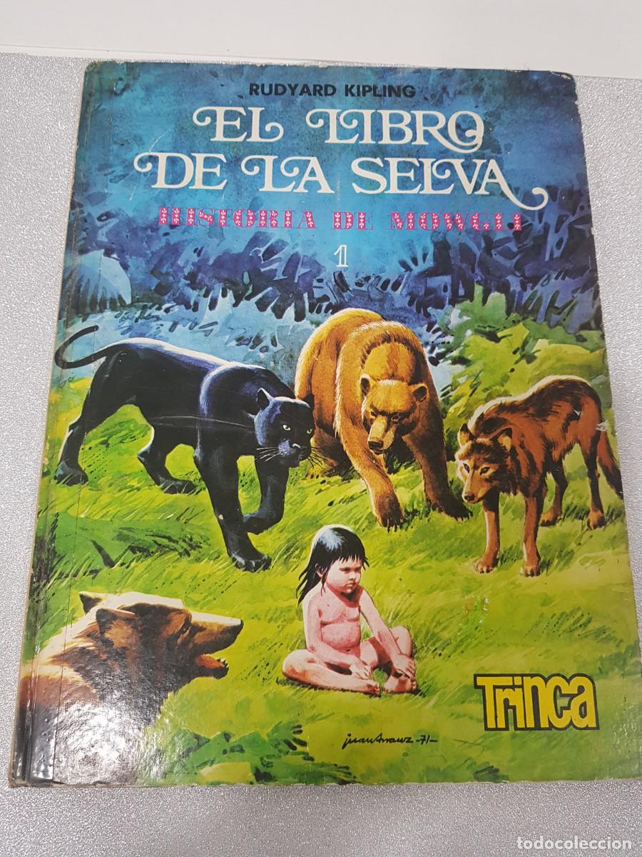 C&oacute;mics: TRINCA EL LIBRO DE LA SELVA HISTORIA DE MOWGLI 1 ( LOMO CON CELO ) - Foto 1