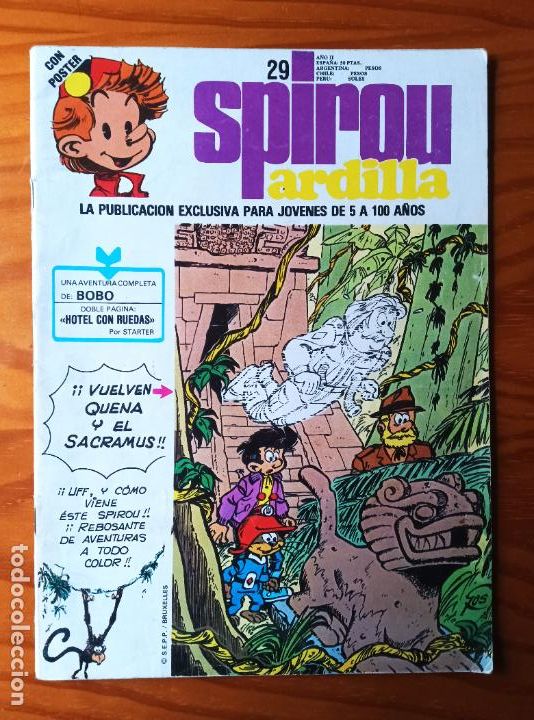 C&oacute;mics: SPIROU ARDILLA N&ordm; 29 - REVISTA - Foto 1