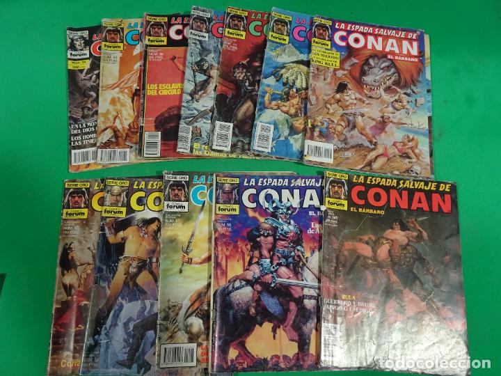 C&oacute;mics: LOTE 12 COMICS DE CONAN- FURUN SERIE ORO - Foto 5