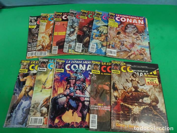 C&oacute;mics: LOTE 12 COMICS DE CONAN- FURUN SERIE ORO - Foto 1
