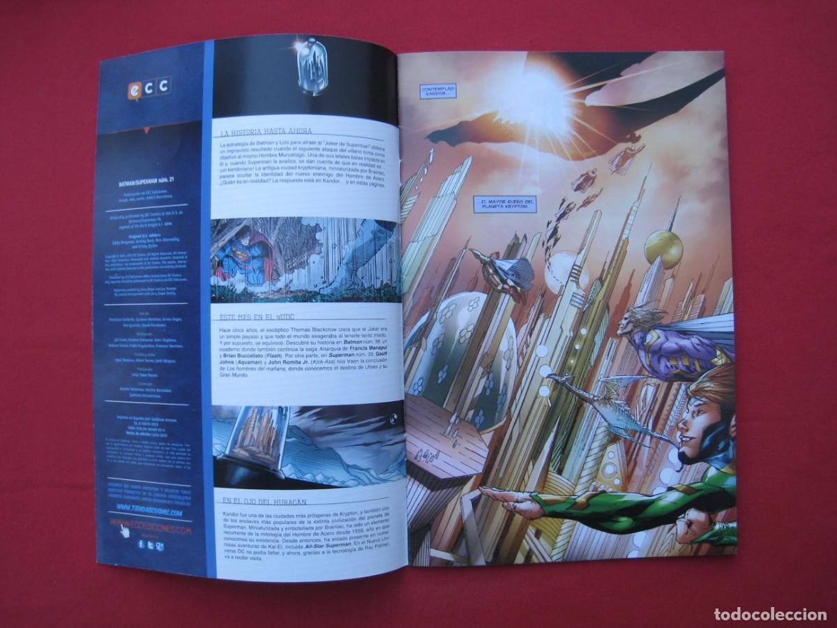 C&oacute;mics: BATMAN SUPERMAN - N&ordm; 21 - ECC. - Foto 6