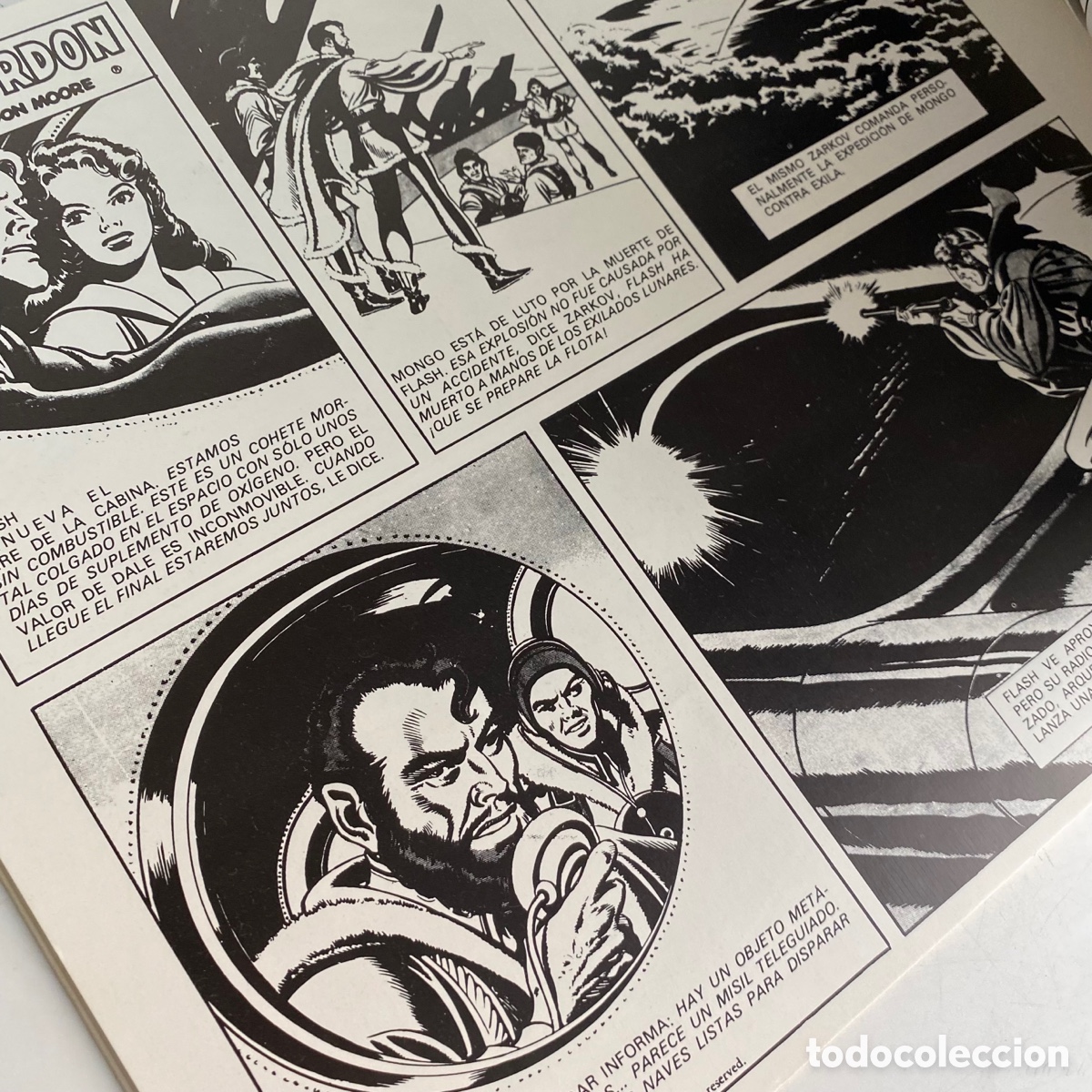 C&oacute;mics: Lote Flash Gordon Mac Raboy Volumen 1-3-4-5-6 Ediciones B.O - Foto 4