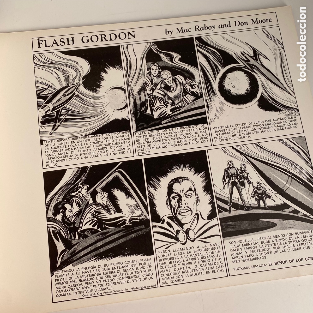 C&oacute;mics: Lote Flash Gordon Mac Raboy Volumen 1-3-4-5-6 Ediciones B.O - Foto 10