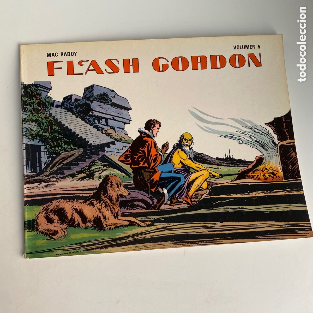 C&oacute;mics: Lote Flash Gordon Mac Raboy Volumen 1-3-4-5-6 Ediciones B.O - Foto 12