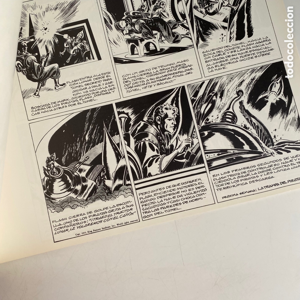 C&oacute;mics: Lote Flash Gordon Mac Raboy Volumen 1-3-4-5-6 Ediciones B.O - Foto 13