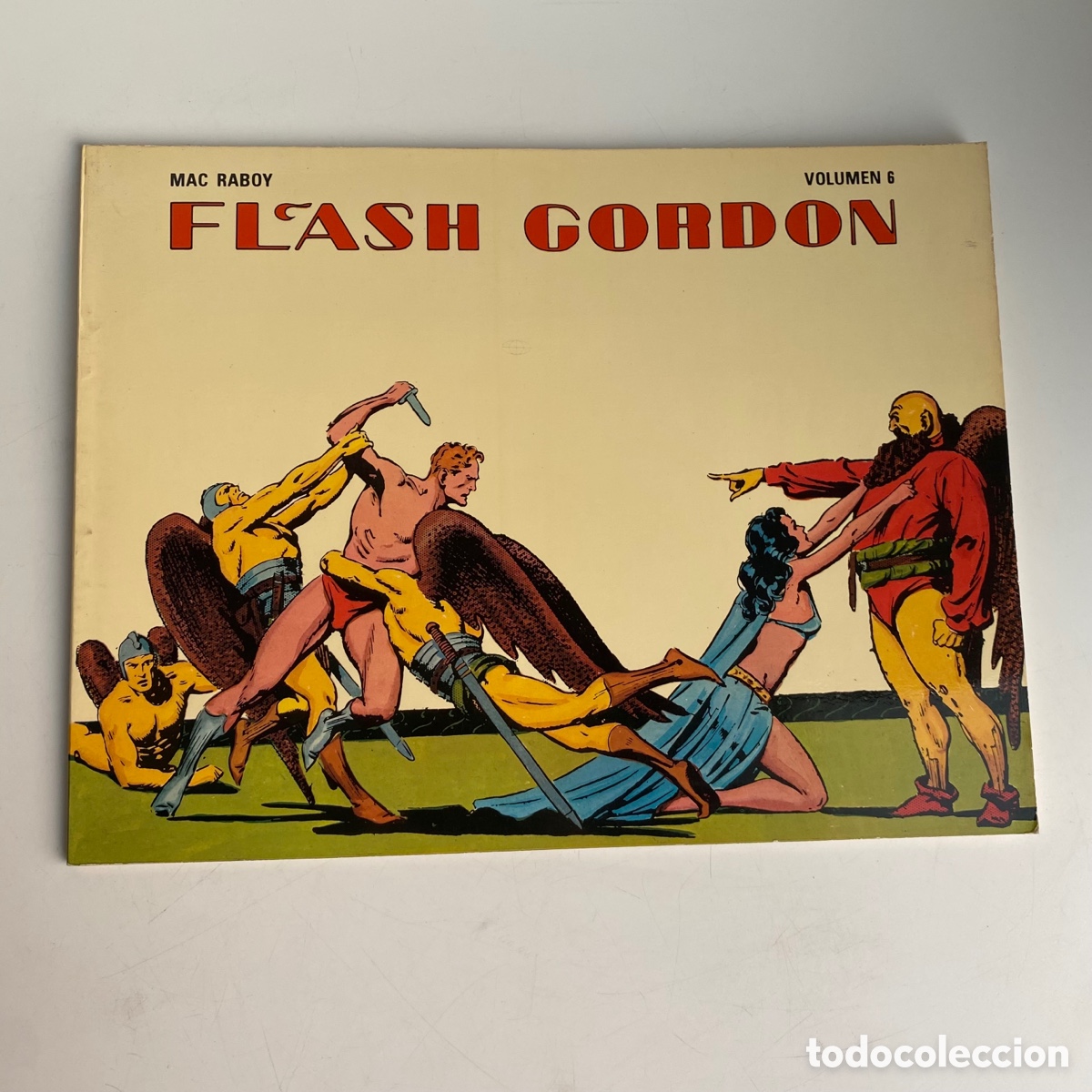 C&oacute;mics: Lote Flash Gordon Mac Raboy Volumen 1-3-4-5-6 Ediciones B.O - Foto 15
