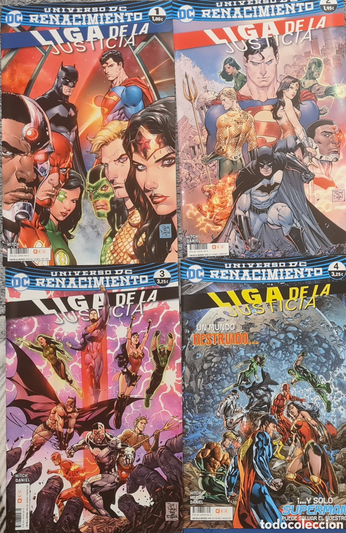 C&oacute;mics: Liga de la Justicia Renacimiento 1 al 4 - Foto 1
