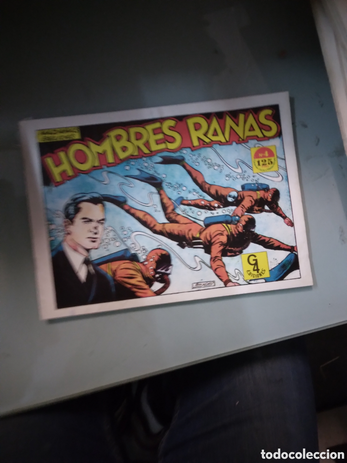 C&oacute;mics: Haza&ntilde;as B&eacute;licas Hombres rana,RBA, numero 4