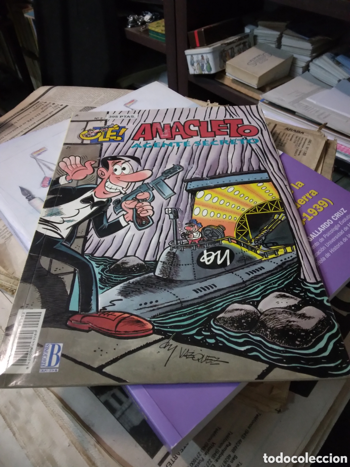 C&oacute;mics: Anacleto,.Ole, numero 2 - Foto 1