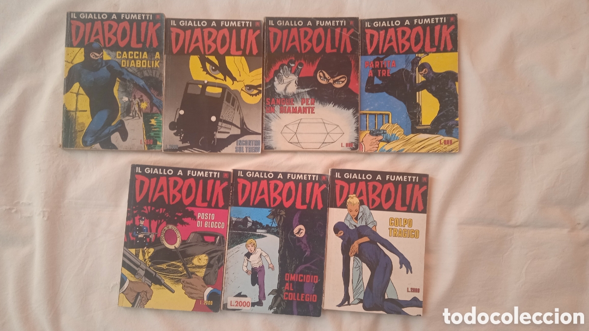 C&oacute;mics: DIABOLIK * LOTE DE 29 COMIC ITALIANOS - Foto 2