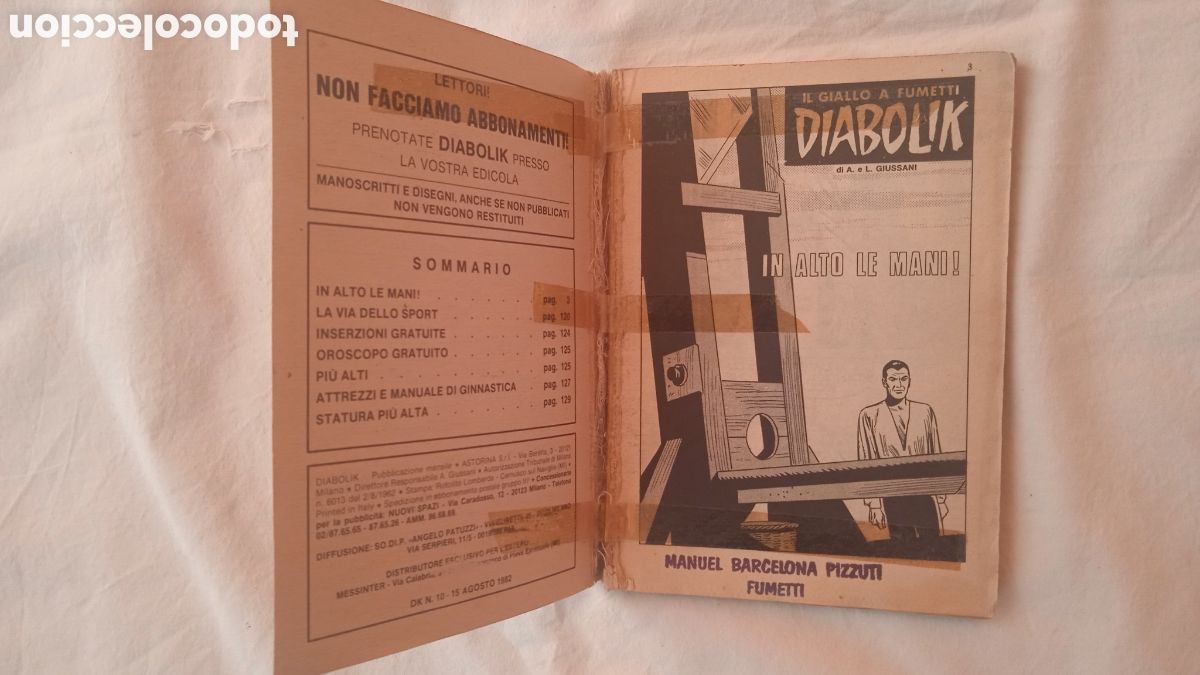C&oacute;mics: DIABOLIK * LOTE DE 29 COMIC ITALIANOS - Foto 6