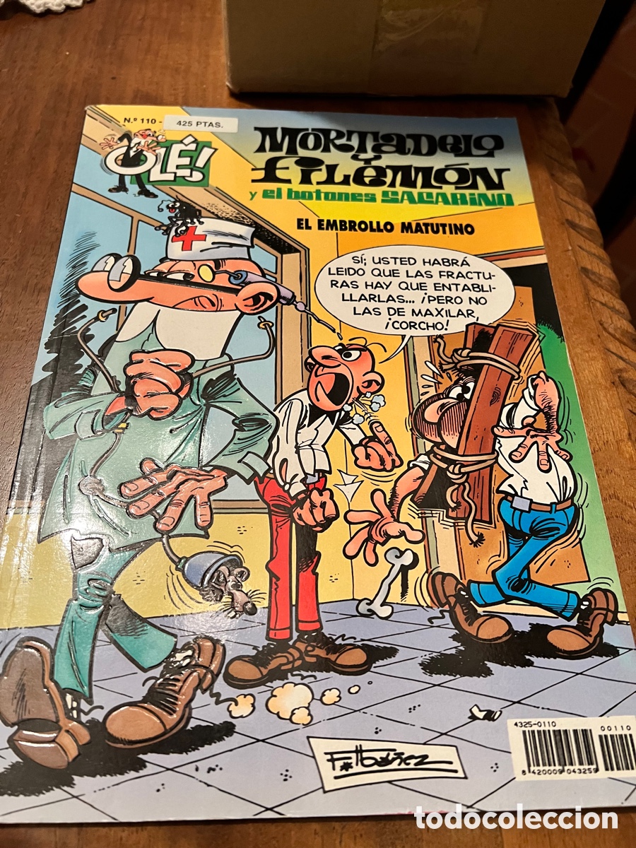 C&oacute;mics: Embrollo Matutino Ol&eacute; Mortadelo y Filem&oacute;n 1998 - Foto 1