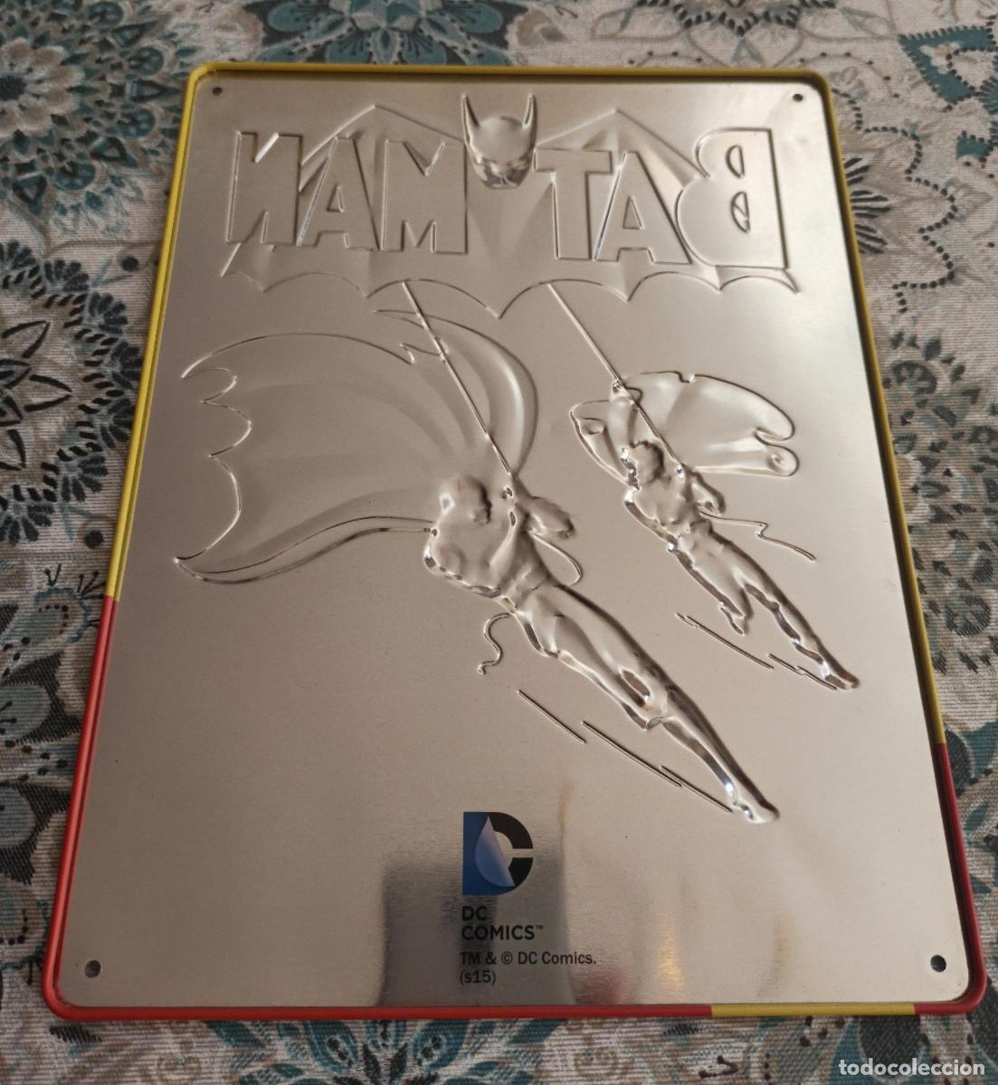 C&oacute;mics: PLACA MET&Aacute;LICA : BATMAN N&ordm; 1 USA ( ECC - DC COMICS ) - Foto 3