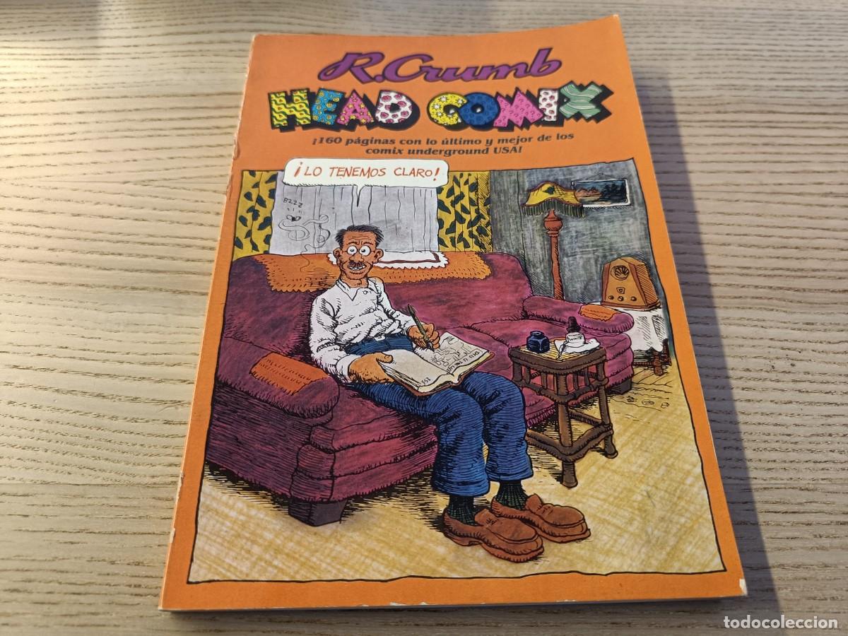 C&oacute;mics: Head Comix. Robert Crumb. Pastanaga Series. 1979 - Foto 1