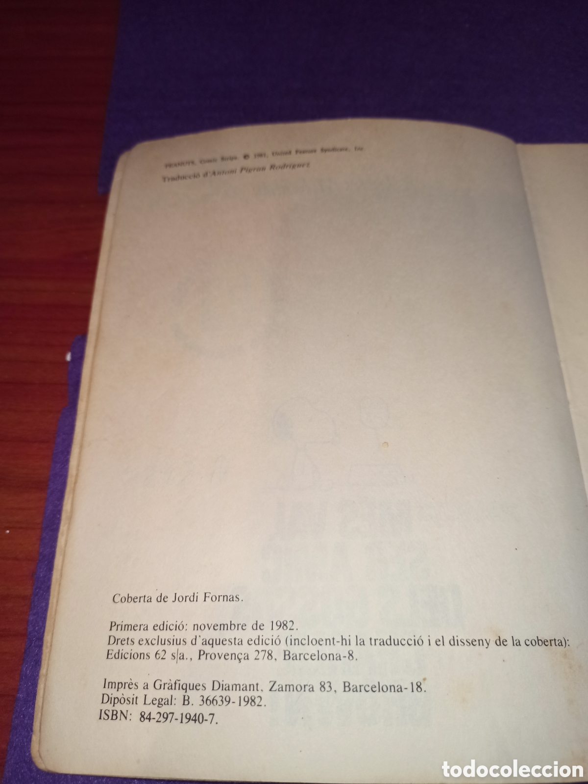 C&oacute;mics: CHARLIE BROWN - M&Eacute;S VAL SER AMIC DELS GOSSOS - EDICIONES 62 - A&Ntilde;O 1982 - CATAL&Aacute;N - Foto 4