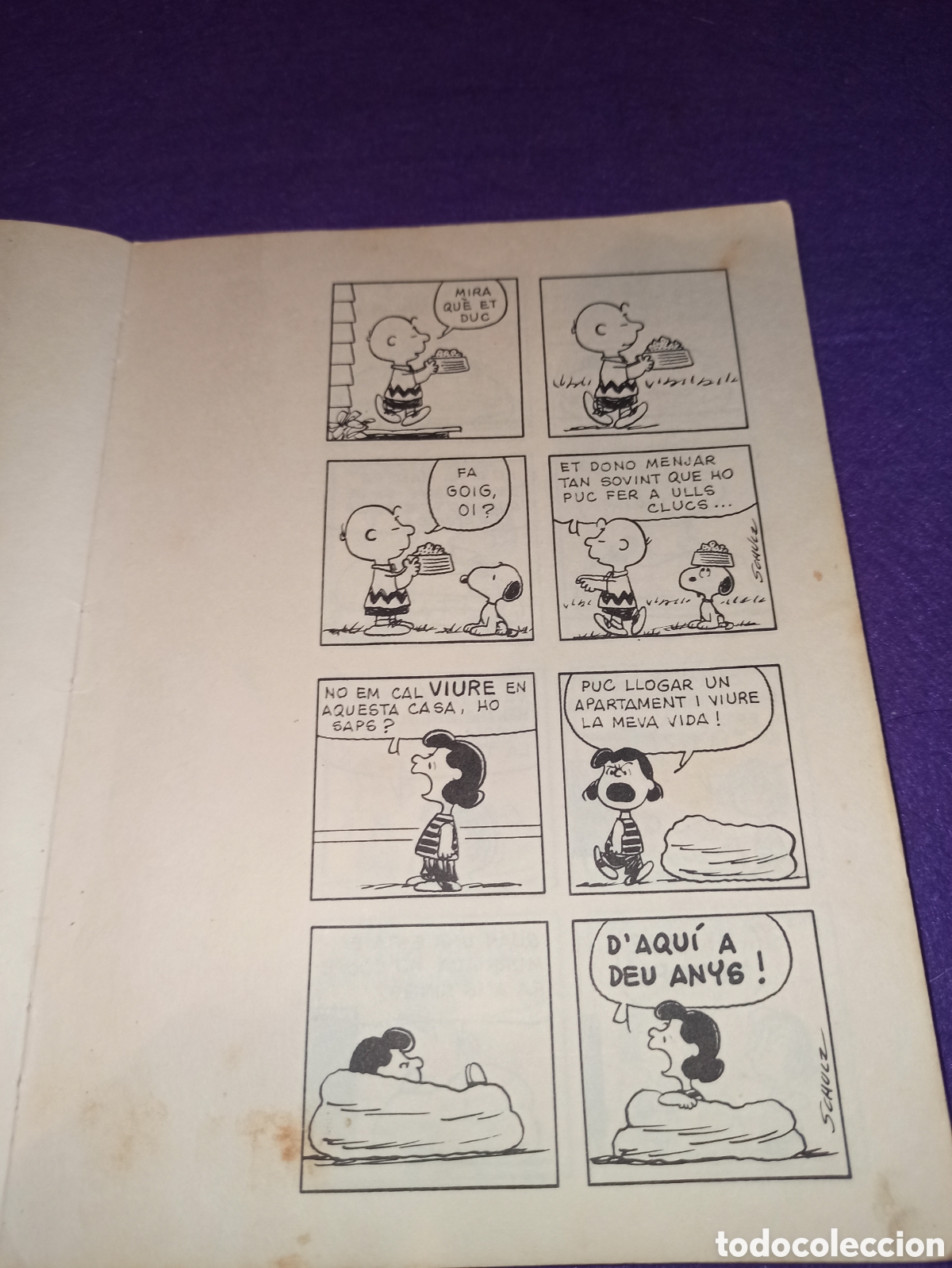C&oacute;mics: CHARLIE BROWN - M&Eacute;S VAL SER AMIC DELS GOSSOS - EDICIONES 62 - A&Ntilde;O 1982 - CATAL&Aacute;N - Foto 5