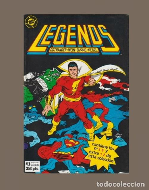 C&oacute;mics: �C34 - LEGENDS. CONTIENE LOS NUMEROS 5 Y 6 Y EXTRA 1 Y 2. ZINCO. DC. COMIC. - Foto 1