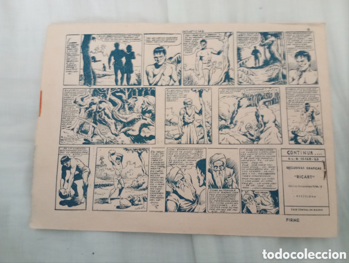 C&oacute;mics: Jorga piel de bronce n&uacute;mero 1 de 1963 - Foto 2