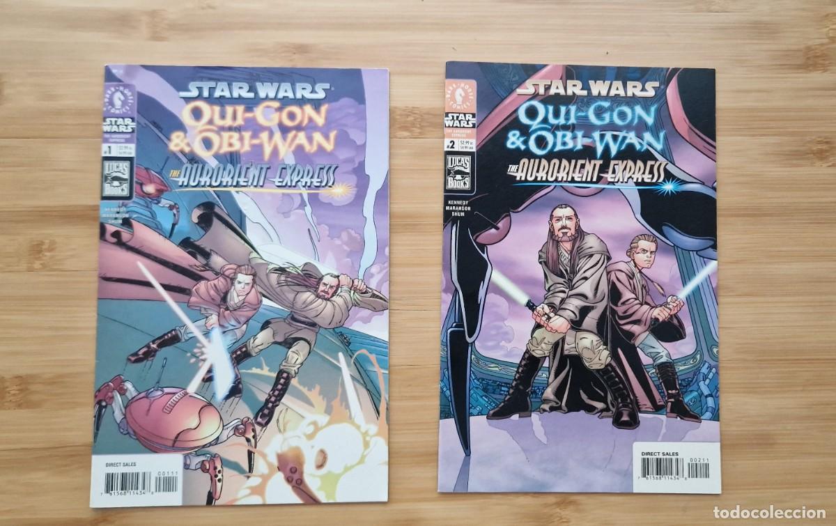C&oacute;mics: Star Wars Qui- Gon & Obi Wan The Aurorient Express - Foto 1