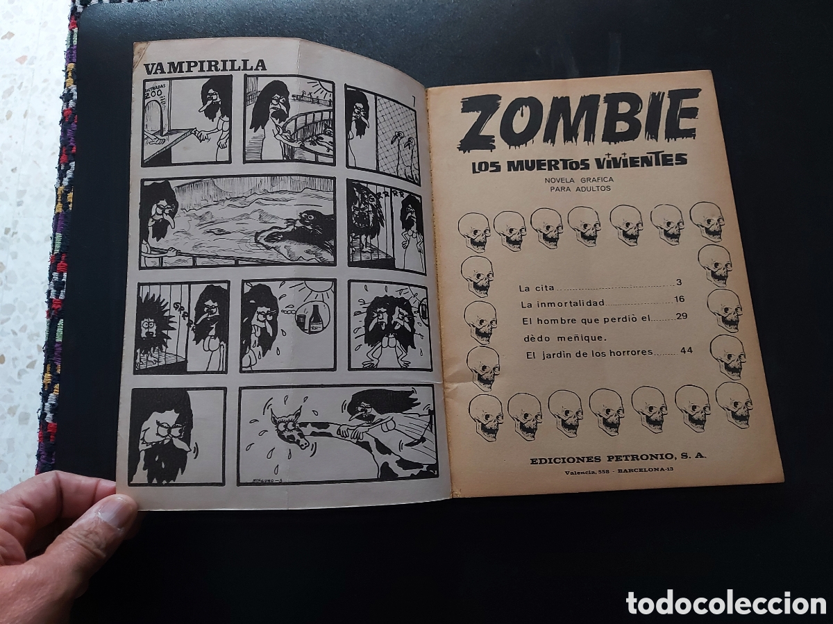 C&oacute;mics: ZOMBIE LOS MUERTOS VIVIENTES EDICIONES PETRONIO COMIC DE TERROR - Foto 8