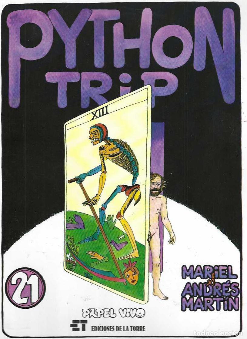C&oacute;mics: PYTHON TRIP - MARIEL / ANDRES MARTIN - PAPEL VIVO - MUY BUEN ESTADO - Foto 1