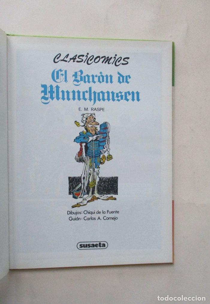 C&oacute;mics: EL VARON DE MUNCHAUSEN - E. M. RASPE - Foto 2