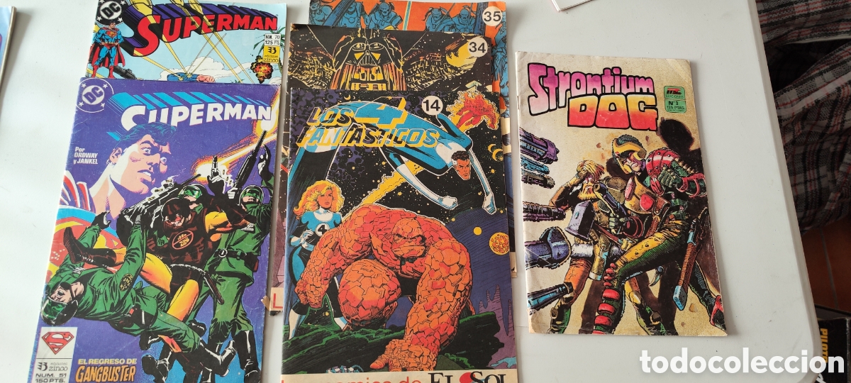 C&oacute;mics: Lote comics Superman Star Wars Los 4 Fantasticos - Foto 1