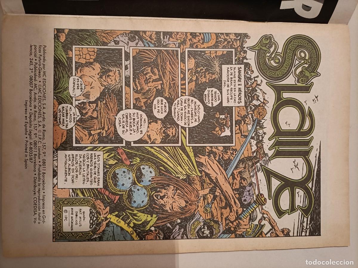 C&oacute;mics: SLAINE EL REY FURIA. N&ordm; 1. MC EDICIONES, 1987 - Foto 2