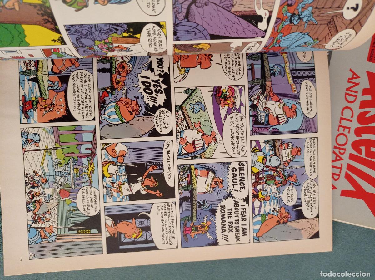 C&oacute;mics: 3 libros en ingl&eacute;s de Asterix ediciones del Prado a&ntilde;os 80 - Foto 7