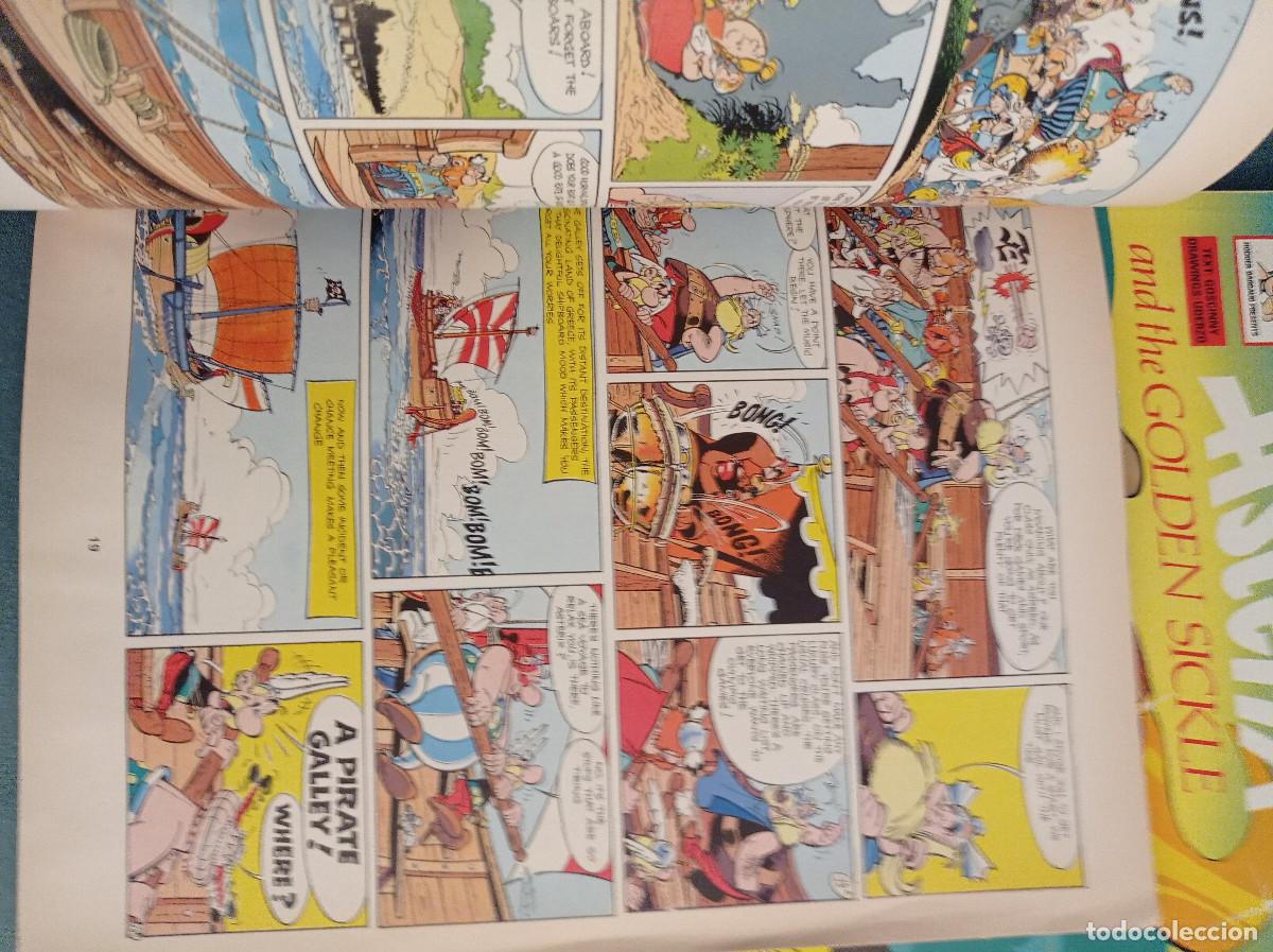 C&oacute;mics: 3 libros en ingl&eacute;s de Asterix ediciones del Prado a&ntilde;os 80 - Foto 9