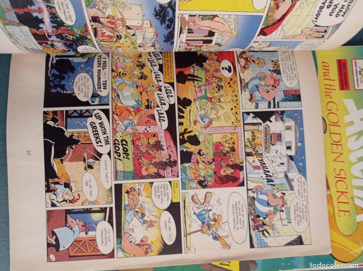 C&oacute;mics: 3 libros en ingl&eacute;s de Asterix ediciones del Prado a&ntilde;os 80 - Foto 10