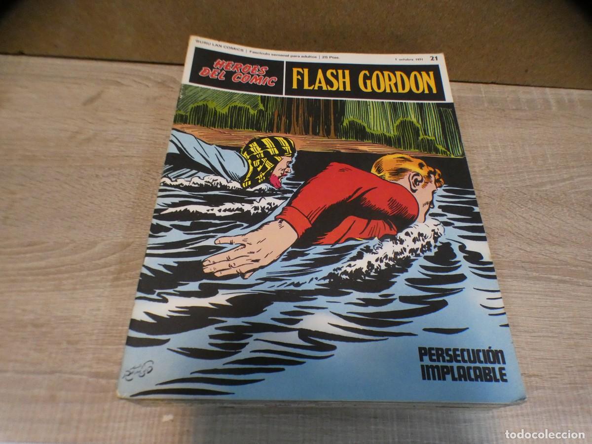 C&oacute;mics: ARKANSAS1980 COMIC USA ESTADO DECENTE FLASH GORDON N 21 PERSECUCION IMPLACABLE - Foto 1