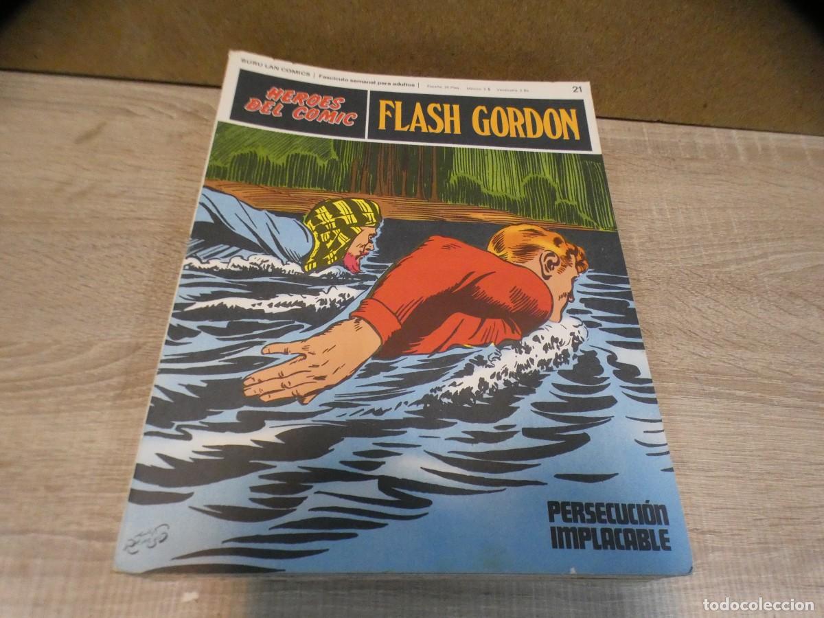 C&oacute;mics: ARKANSAS1980 COMIC USA ESTADO DECENTE FLASH GORDON N 21 PERSECUCION IMPLACABLE - Foto 1