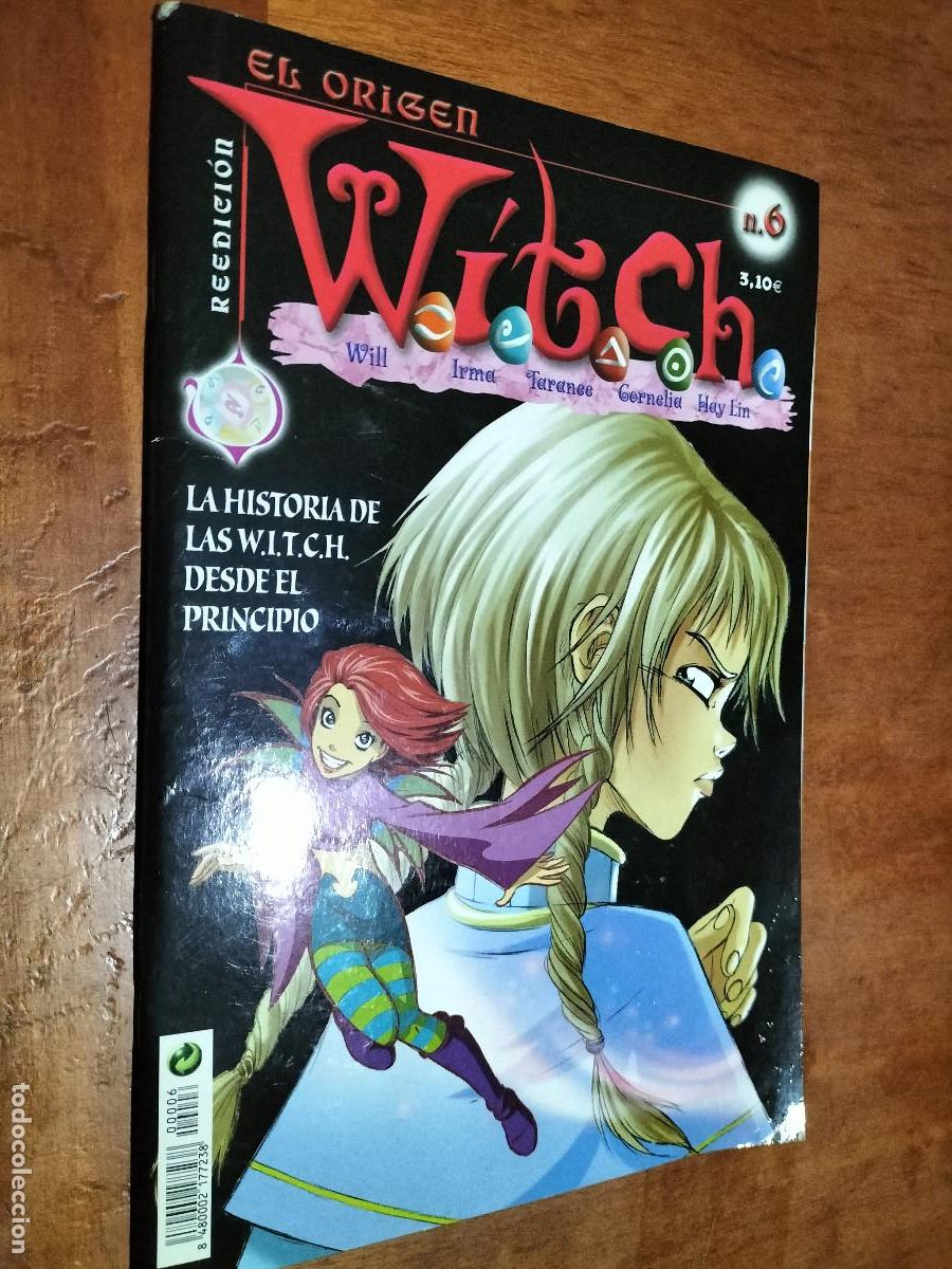 C&oacute;mics: WITCH 6. EL ORIGEN. REEDICI&Oacute;N. GRAPA. BUEN ESTADO. DIFICIL - Foto 1