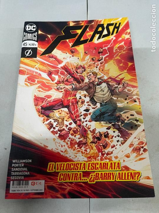 C&oacute;mics: DC COMICS FLASH NUMERO 45 MUY BUEN ESTADO - Foto 1