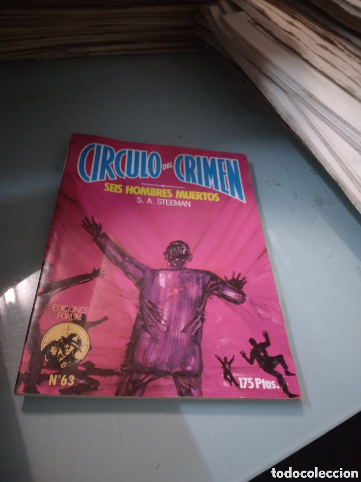 C&oacute;mics: C&iacute;rculo del Crimen, numero 63, 175 pesetas, Ediciones Forum - Foto 1