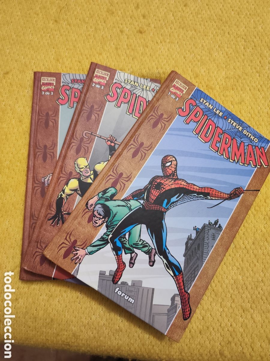 C&oacute;mics: SPIDERMAN Stan Lee- Steve Ditko, 1,2,3 - Foto 3