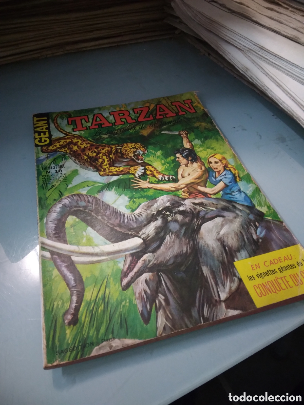 C&oacute;mics: Tarzan ,.Geant, trimestriel ,number 10 - Foto 1