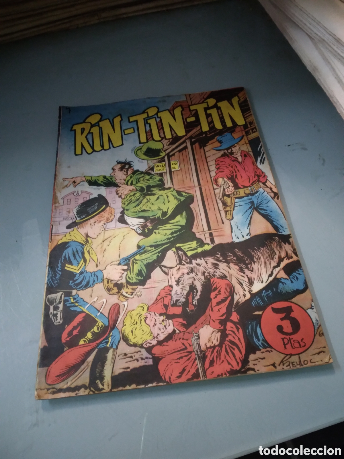 C&oacute;mics: Rin tin tin, 3 pesetas, numero 7 - Foto 1