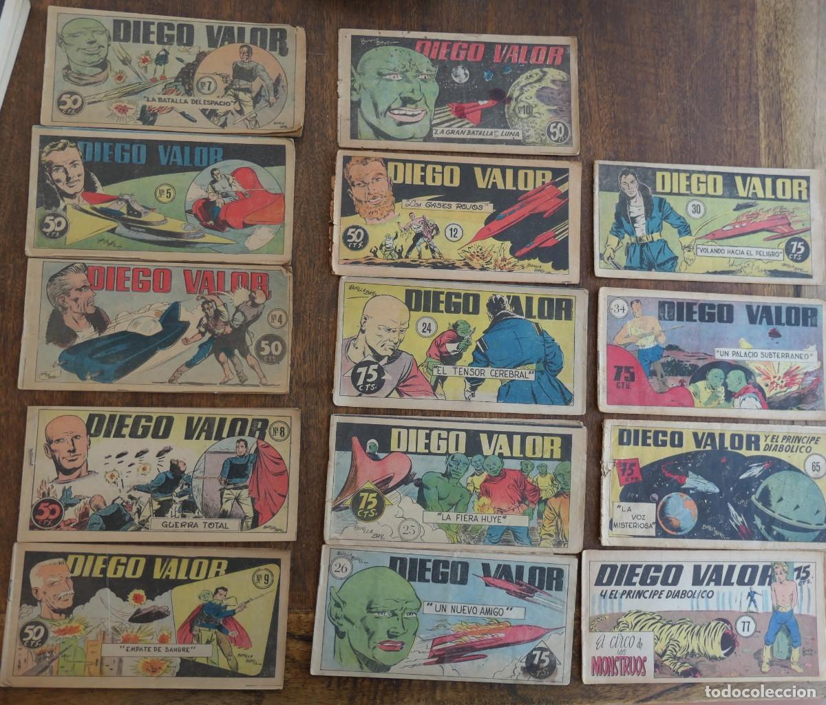 C&oacute;mics: 13 COMICS DIEGO VALOR originales - Foto 1