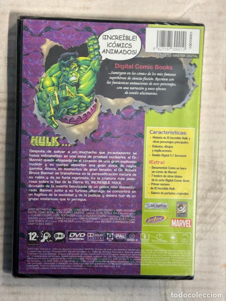 C&oacute;mics: HULK VOL 1 DIGITAL COMIC BOOKS. INTEC INTERACTIVE, NUEVO Y PRECINTADO, 2.003 - Foto 2