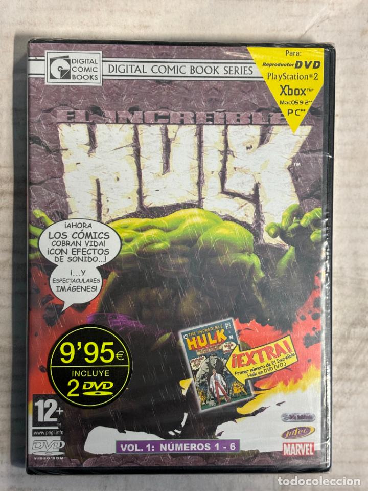 C&oacute;mics: HULK VOL 1 DIGITAL COMIC BOOKS. INTEC INTERACTIVE, NUEVO Y PRECINTADO, 2.003 - Foto 1