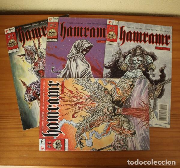 C&oacute;mics: LOTE 4 COMICS HAMRAMR, MIKE RATERA. GLENAT 1 2 5 6 - Foto 1