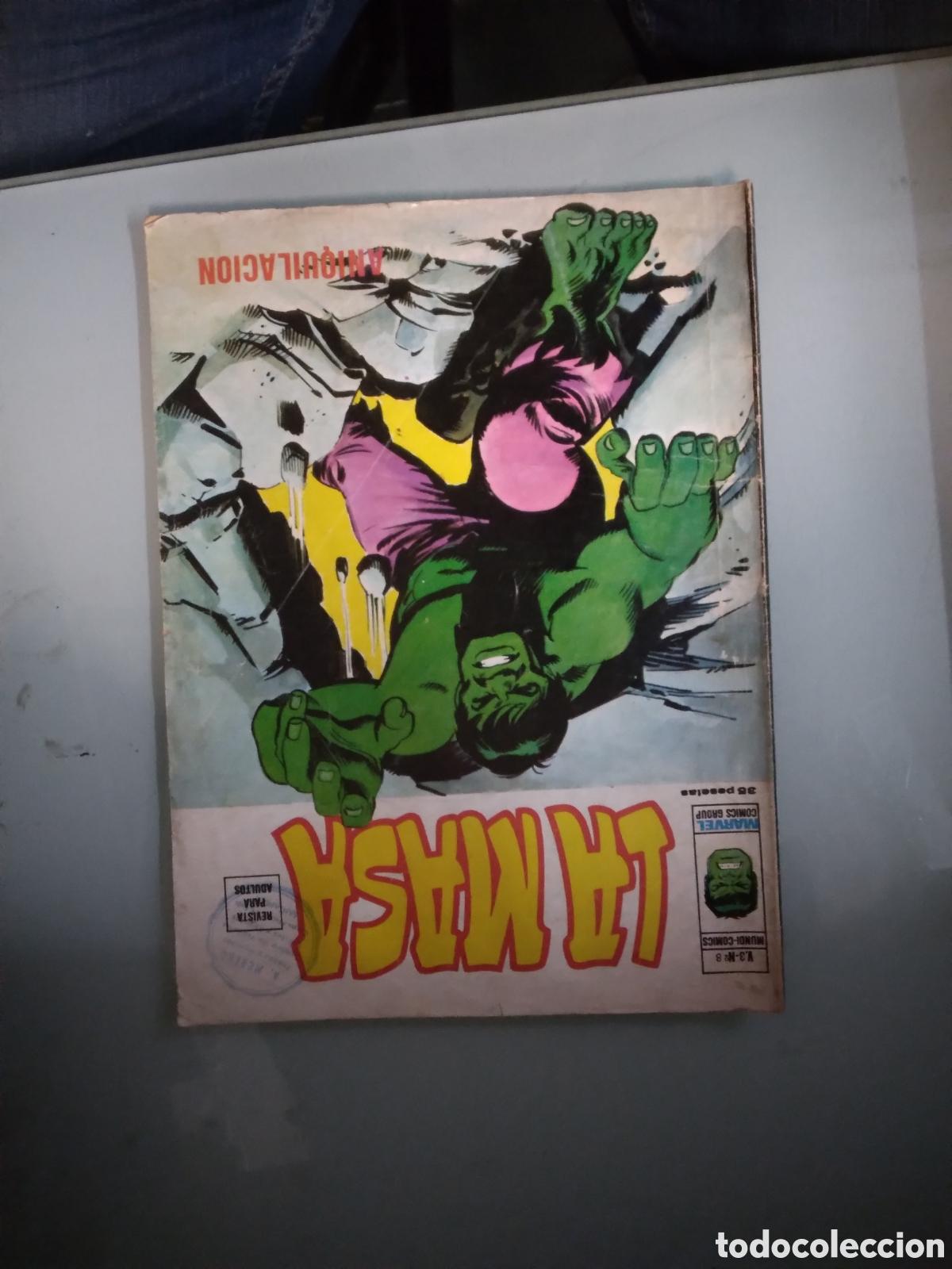 C&oacute;mics: La masa, mundi comics, volumen 3, numero 8 - Foto 1