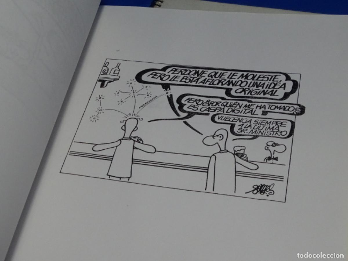 C&oacute;mics: 2 TOMOS ENCUADERNADOS DE VI&Ntilde;ETAS DE EL ROTO Y FORGES. - Foto 8
