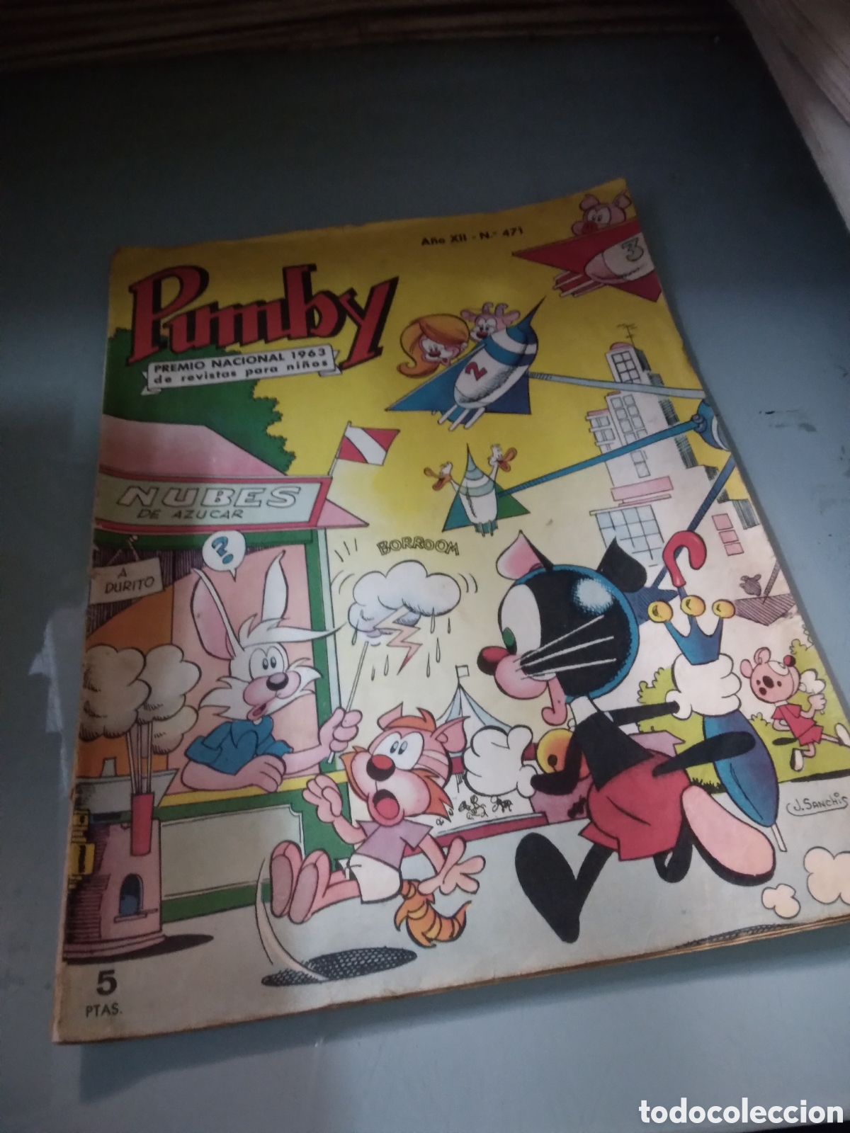 C&oacute;mics: Pumby, 5 pesetas,numero 471 - Foto 1