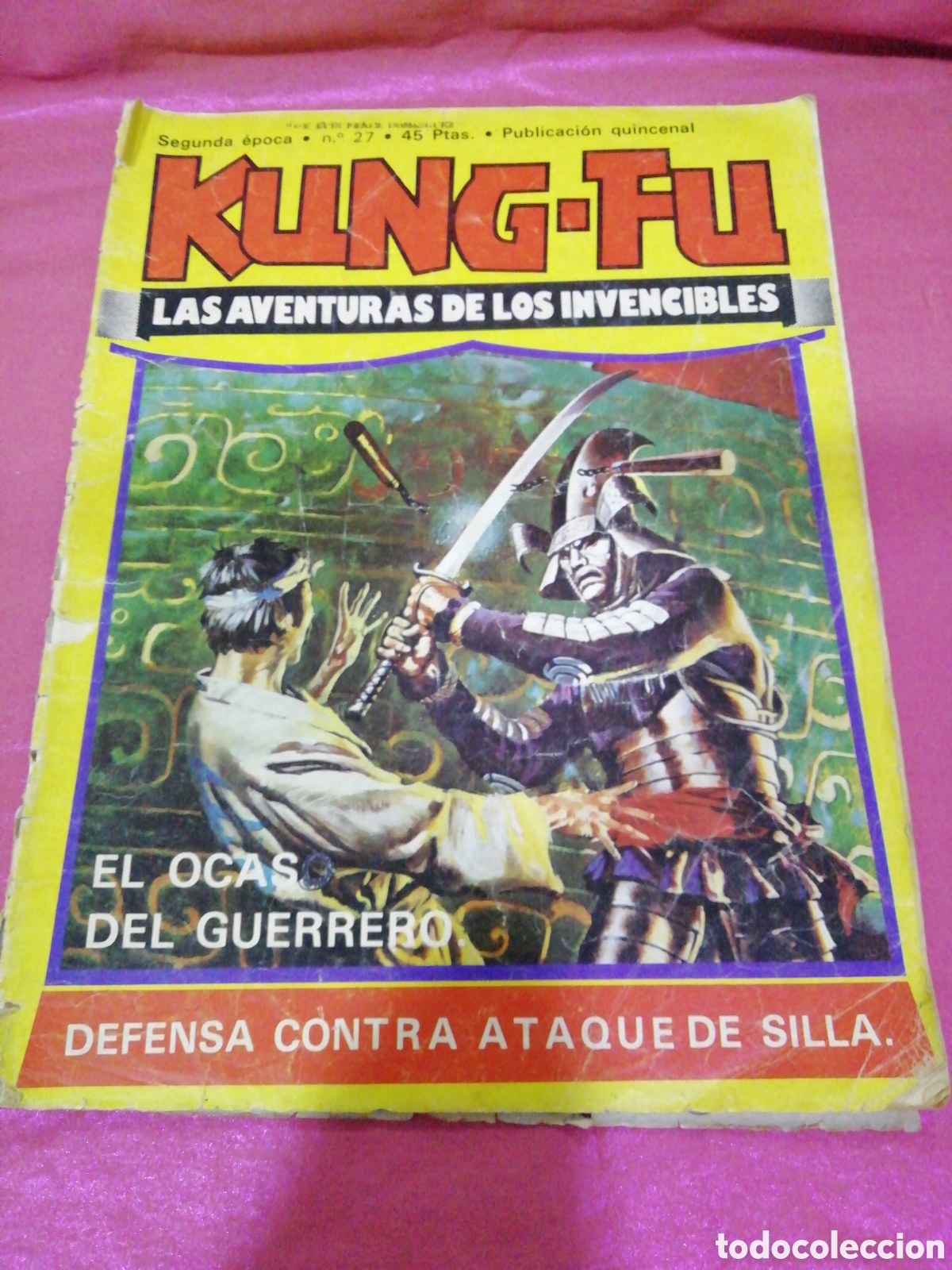 C&oacute;mics: Kung-fu Las Aventuras de los Invencibles - Segunda &Eacute;poca n&deg;27 Ed. Amaika 1976
