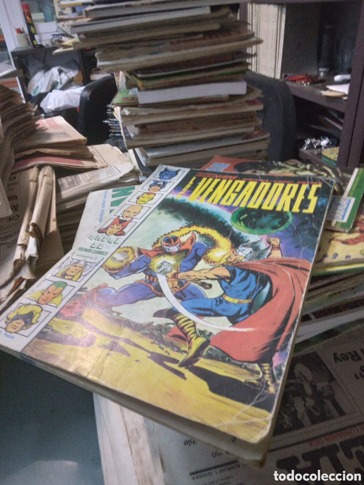 C&oacute;mics: Los vengadores, comics Vertice, 175 pesetas - Foto 2