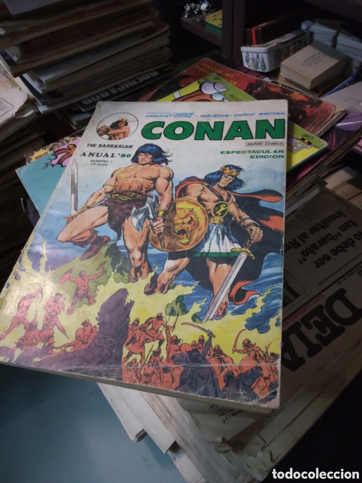 C&oacute;mics: Conan, Vertice 175 pesetas, numero 1, Mundi Comics - Foto 1